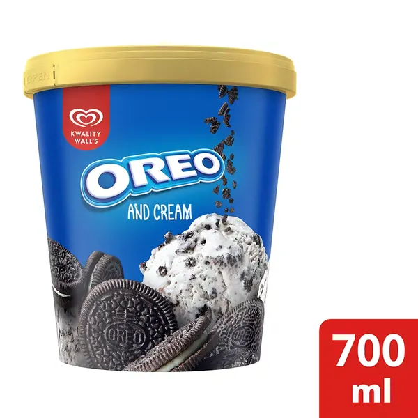 KW I/C PP OREO TUB 700ML