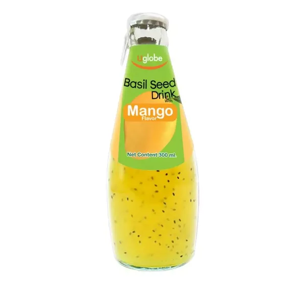 U GLOBE BASIL SEED DRINK MANGO 300ML Upto 10.00 Off Wellness F