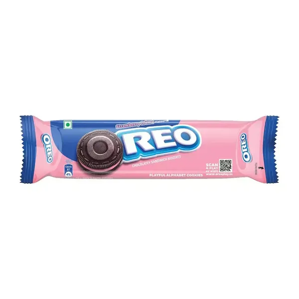 OREO BISC STRAWBERRY CREME 137GM