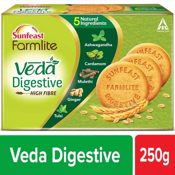 SUNFEAST FARMLITE VEDA DIGESTIVE 250GM