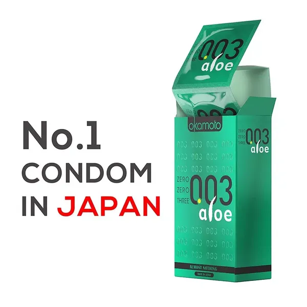 OKAMOTO CONDOM 003 ALOE 10PC