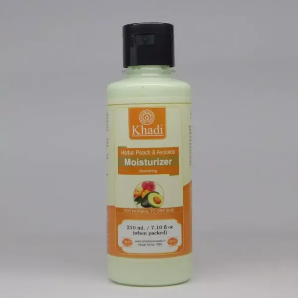 KHADI MOIST/LTN PEACH/AVOCADO 210ML