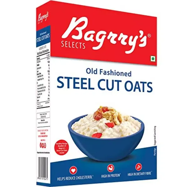 BAGRRYS STEEL CUT OATS 500GM