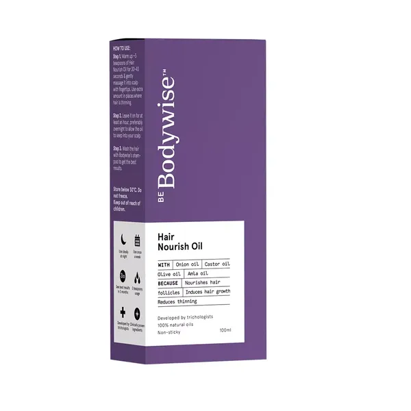 BE BODYWISE HR/OIL NOURISH 100GM