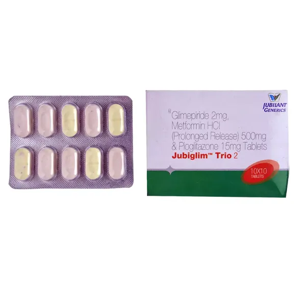 JUBIGLIM-TRIO 2MG 10TAB ##