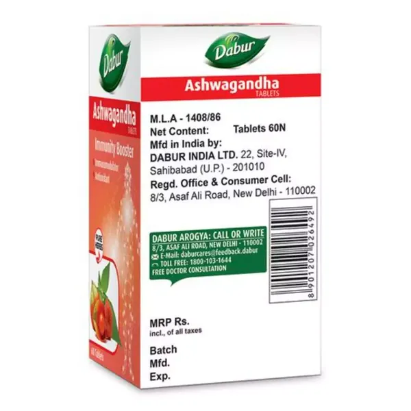 DABUR ASHWAGANDHA 60TAB