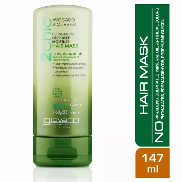 GIOVANNI ORG OLIVE OIL HAIR MASK 147ML