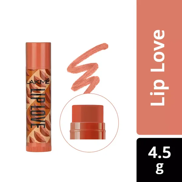 LAKME LIPLOVE SPF15 CARAMEL 4.5GM