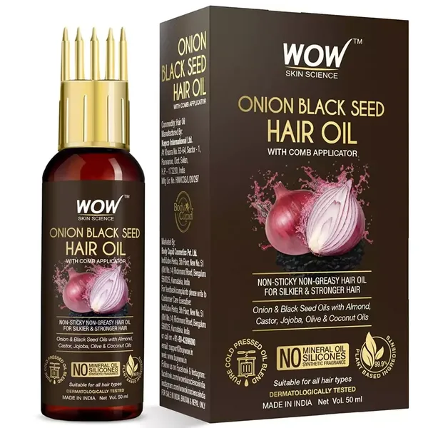 WOW ONION BLACK SEED HAIR OIL 50ML