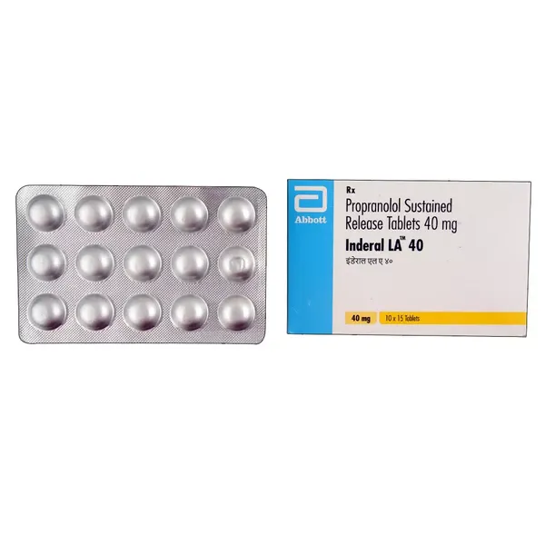 INDERAL-LA 40MG 15TAB