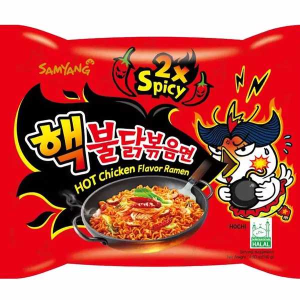 SAMYANG HOT CHICKEN 2XSPICY RAMEN 140GM