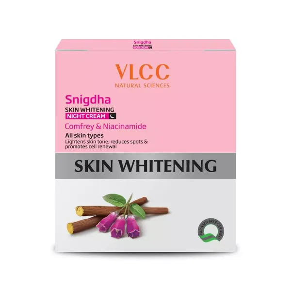 VLCC F/CRM SNIGDHA NIGHT SKIN WHITE 50GM