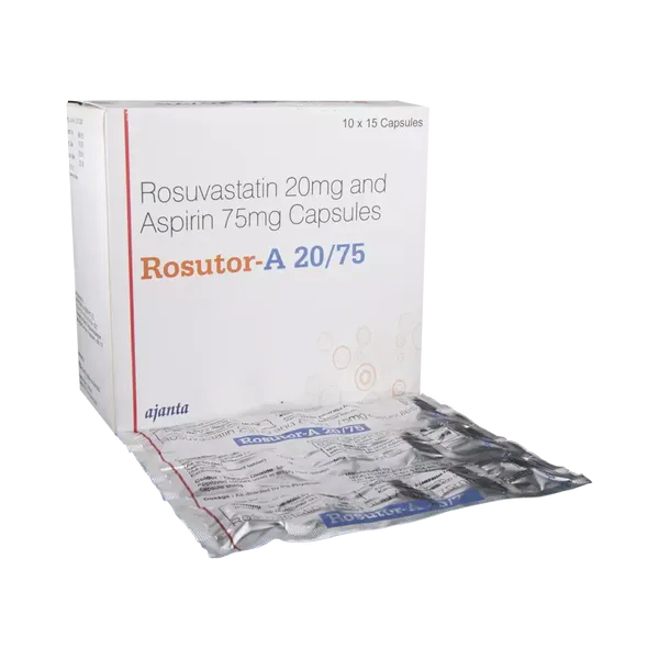 ROSUTOR-A 20/75MG 10CAP