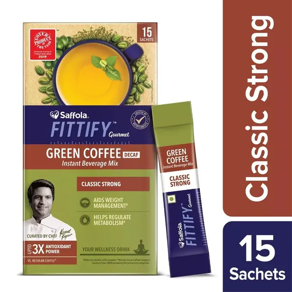 SAFFOLA FITTIFY GR/COFF CLASSIC 15BAGS