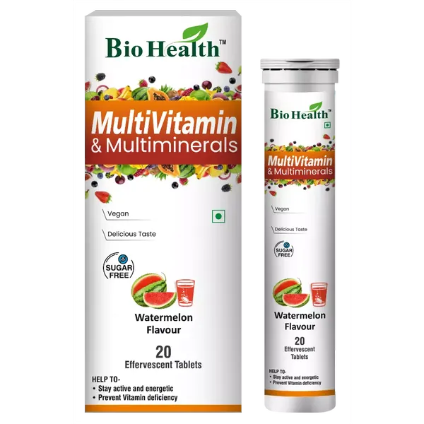 BIOHEALTH MULTIVITAMIN & MINERALS 20TAB