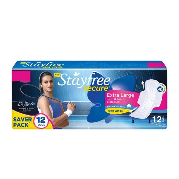 STAYFREE SECURE XL 12PC