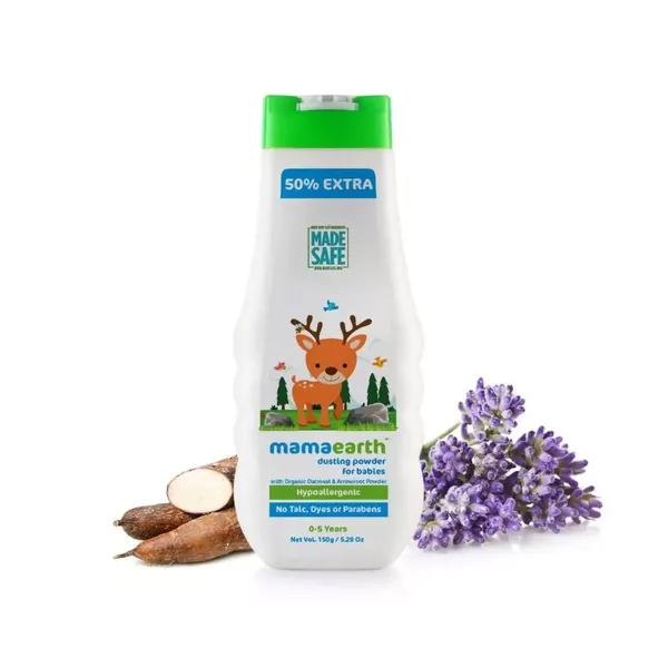 MAMAEARTH BABY TALC 150GM