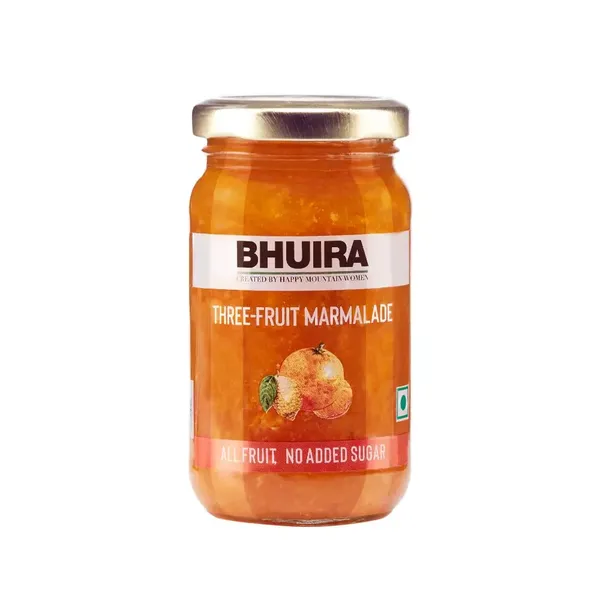 BHUIRA  JAM 3 FRUIT MARMALADE NO SUGMAR 240GM