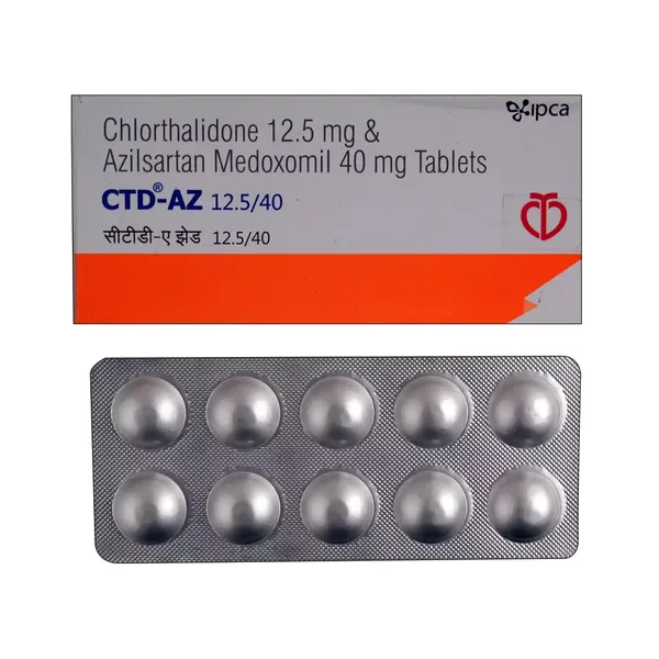 CTD-AZ 40/12.5MG 10TAB