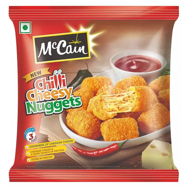 MCCAIN CHILLI CHEESY NUGGETS 400G