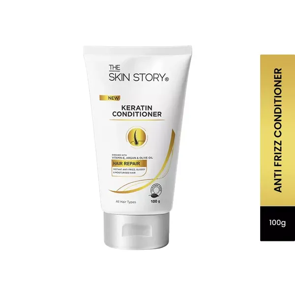 THE SKIN STORY KERATIN CONDITIONER INSTANT ANTI FRIZZ 100GM