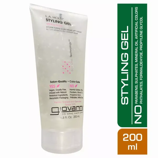 GIOVANNI ORG LA NATL STYLING GEL 200ML