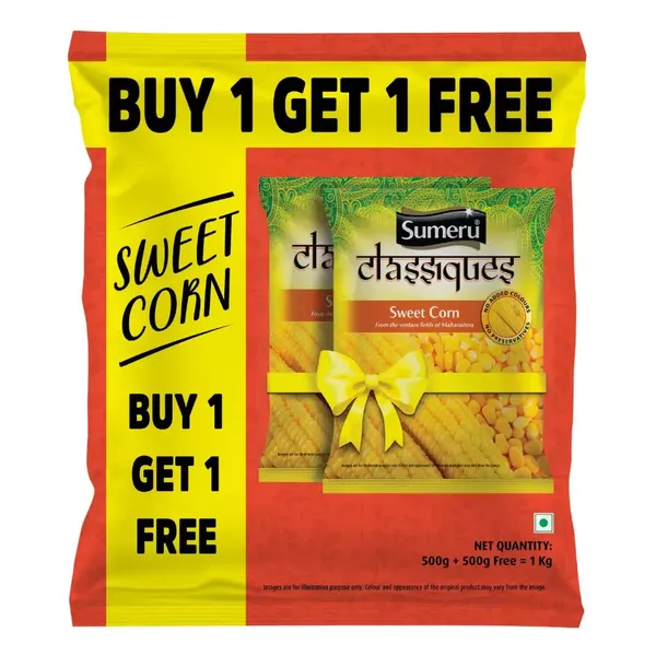 SUMERU SWEET CORN 2X500GM