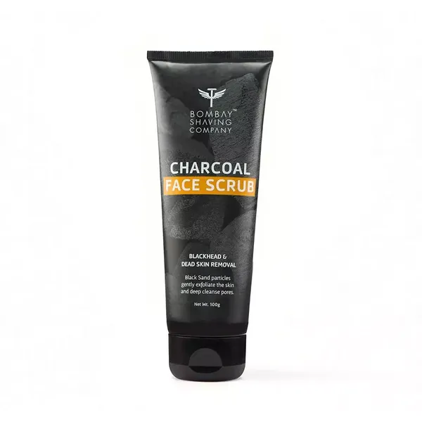 BOMBAY SHAVING F/SCRUB CHARCOAL 100GM