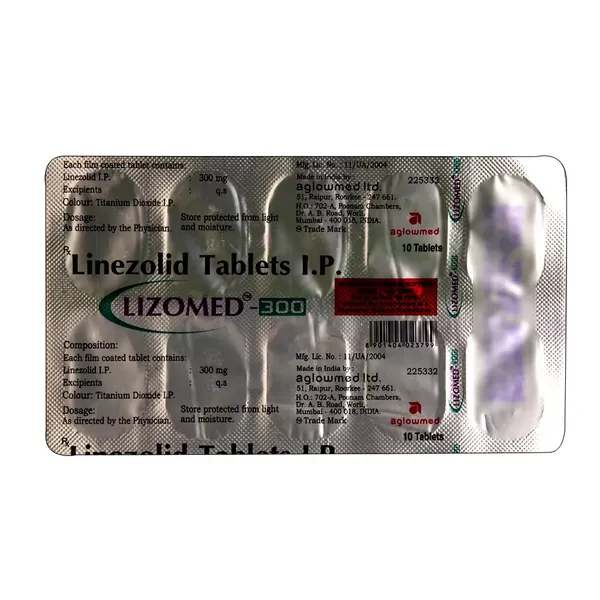 LIZOMED 300MG 10TAB