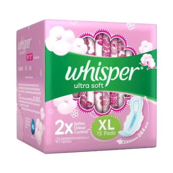WHISPER Ultra (XL) Plus, 15's