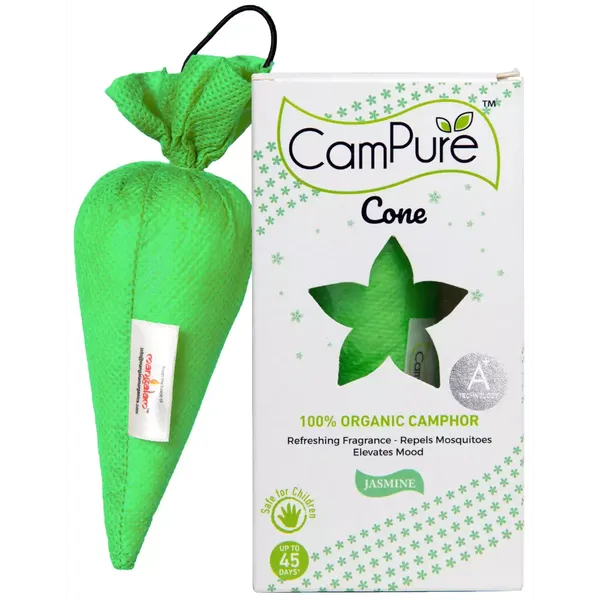 CAMPURE A/FR CONE JASMINE 60GM