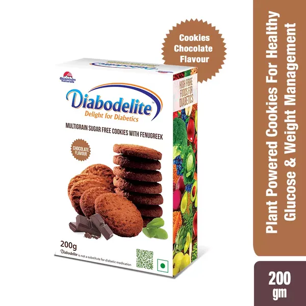 DIABODELITE BISC CHOC 200GM