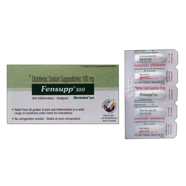 FENSUPP SUPP 12.5MG 5PC