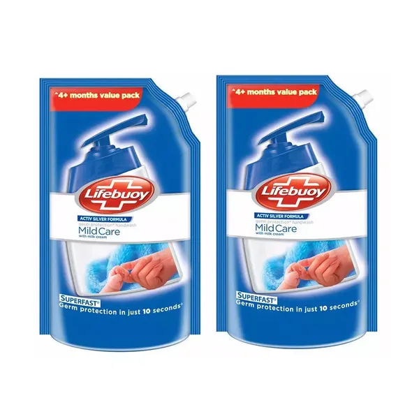 LIFEBUOY H/WASH MILDCARE REF 2X750ML