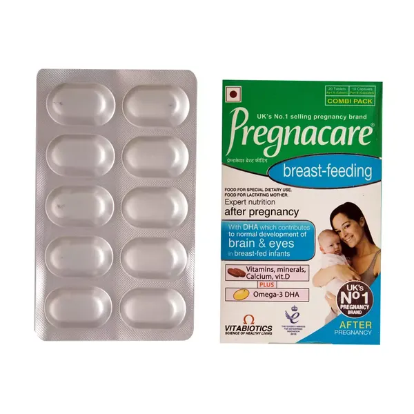 PREGNACARE BREAST-FEEDING TAB COMBIPACK