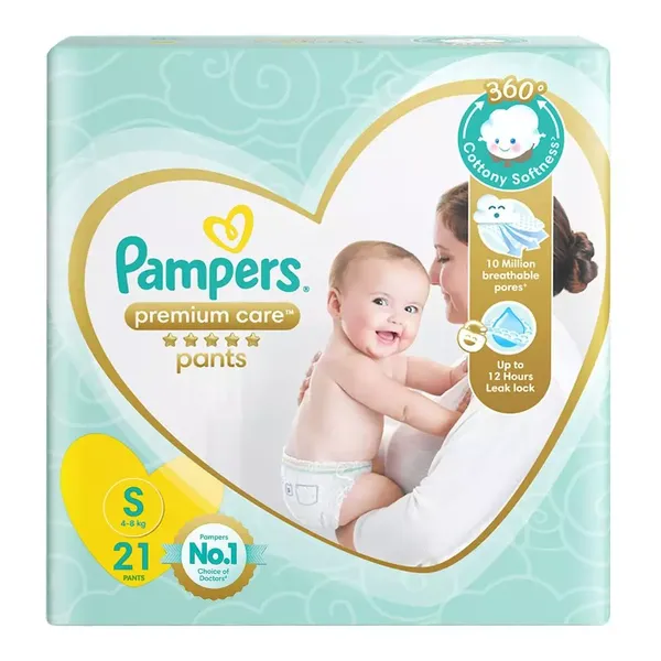 PAMP DIAP PREMIUM CARE PANTS S 21PC