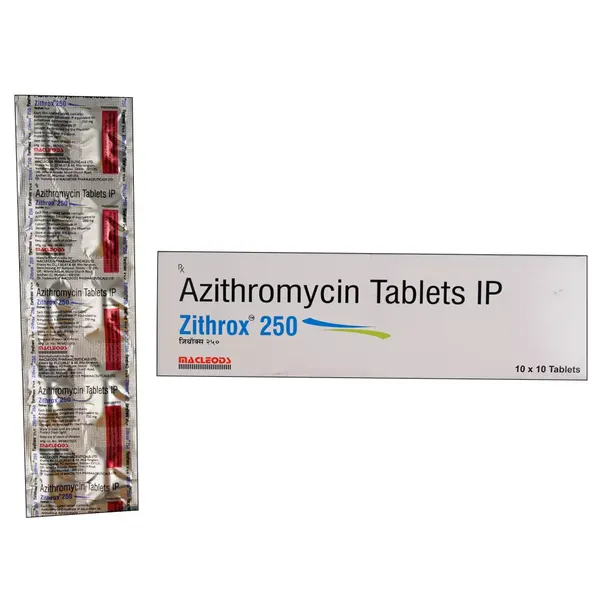 ZITHROX 250MG 10TAB