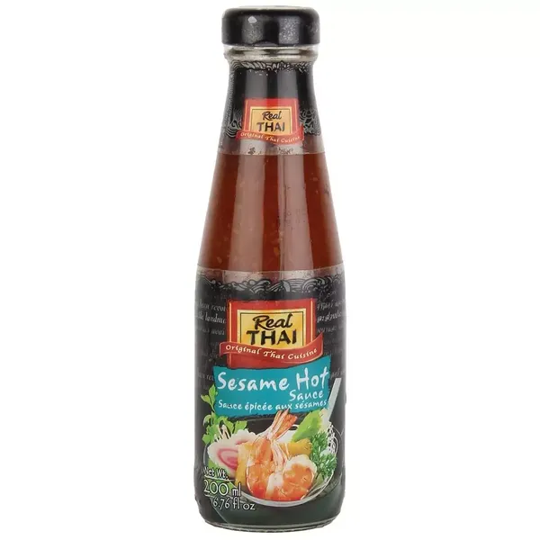 REAL THAI SESAME HOT SAUCE 200ML