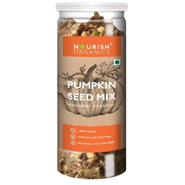 NOURISH ORGANICS PUMPKIN SEESDS MIX 120GM