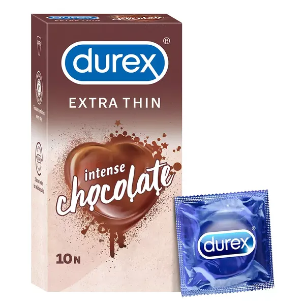 DUREX CONDOM INTENSE CHOC 10PC