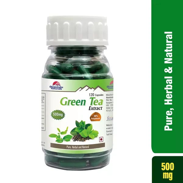 QUANTO GREEN TEA 500MG 120CAP