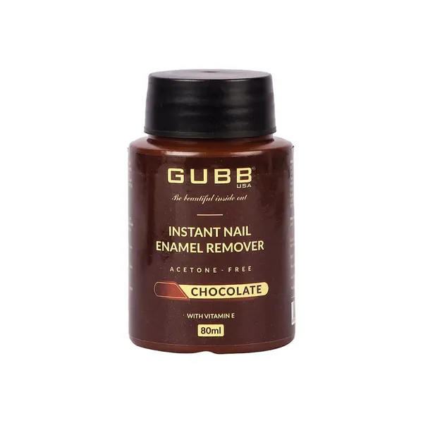 GUBB INSTANT NAIL ENAMEL REMV CHOC 80ML