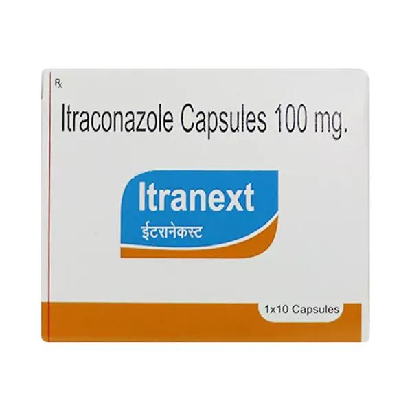 ITRANEXT 100MG 10CAP