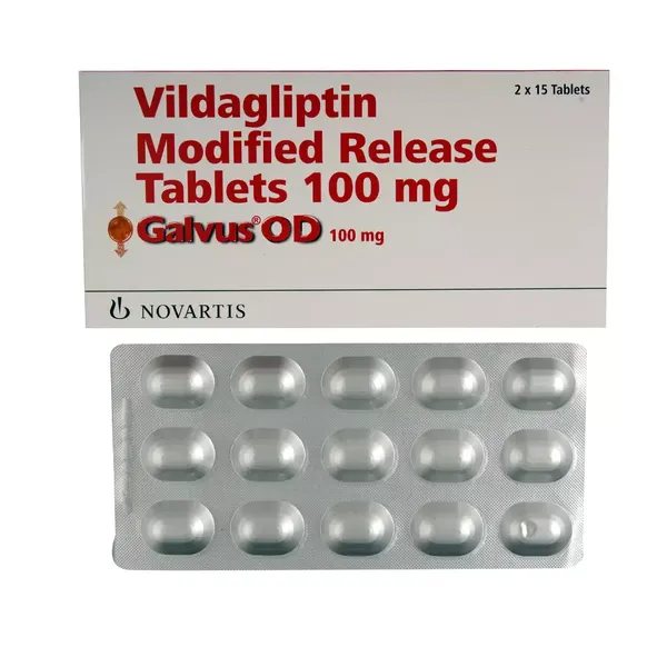 GALVUS-OD 100MG 15TAB