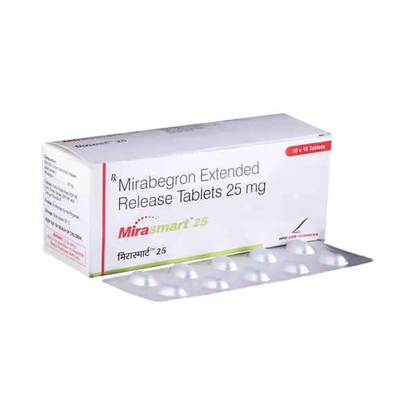 MIRASMART 25MG 10TAB