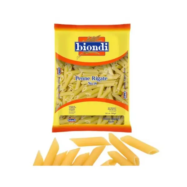 BIONDI PASTA PENNE RIGATE 500GM