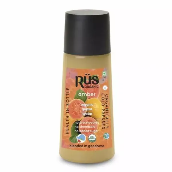 RUS ORGANIC AMBER COLD PRESSED F/JUICE 250ML