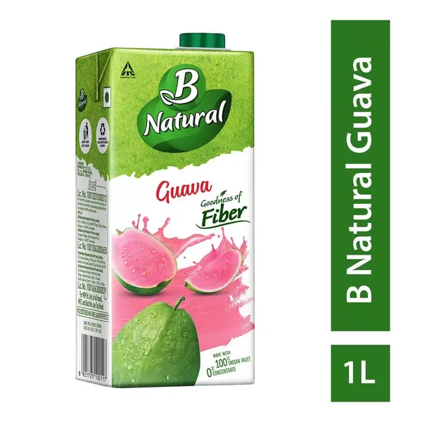 BNATURAL GUAVA JUICE 1000ML