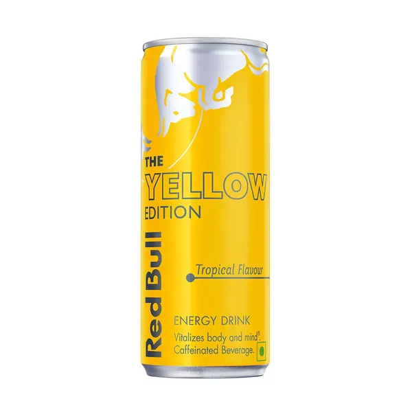 RED BULL ENERGY DRINK YELLOW EDITION 250ML