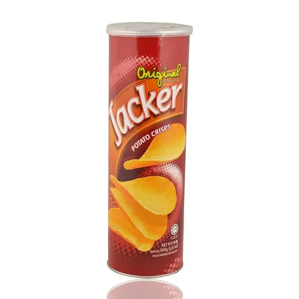 JACKER CHIPS POTATO ORIGINAL 160GM